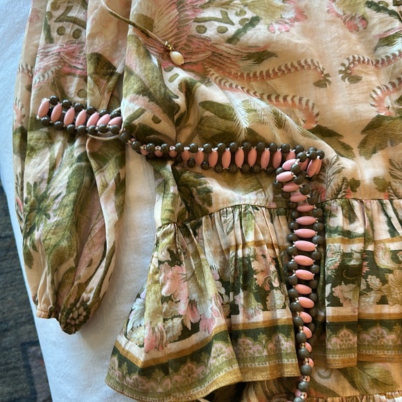 Zimmerman Lyre Floral Tiered Dress - Picture 6 of 7